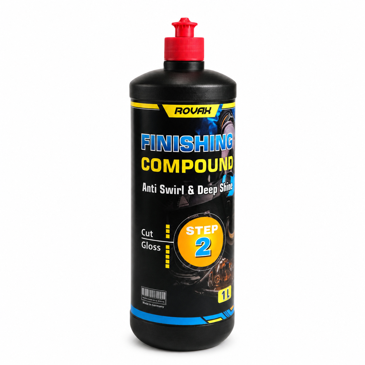 Produk ROVAX Finishing Compound Step 2 dalam kemasan satu liter